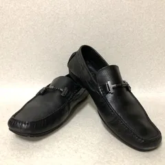 D325LANVIN ランバン ビット付き ドライビングシューズ 26 1/2 黒 263139181のサムネイル
