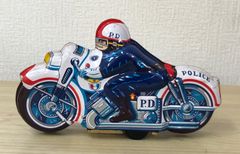 昭和レトロ 日本製 ブリキ パトカー POLICE ビンテージ - メルカリ