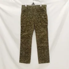 DENIME ドゥニーム カーゴパンツ ミリタリーパンツ カーキ系 13 〇□・〇◇のサムネイル