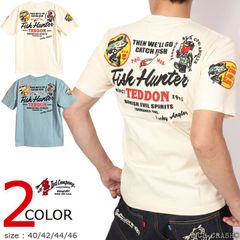 VANSON ライトニングイーグル 半袖Tシャツ NVST-2615 バンソン プレミアムライン 総刺繍 - メルカリ