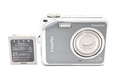H2243】 FUJIFILM Finepix V10 シルバー フジフィルム - メルカリ