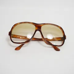 希少 OLD Givenchy ジバンシィ ROCK 053 サングラス ティアドロップ フレーム フランス製 ヴィンテージ 茶 3125Q★2のサムネイル