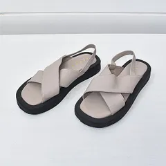 レメ バックストラップ サンダル 38 ピンクベージュ系 REMME｜24k2617のサムネイル