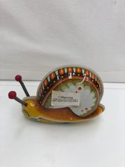 ［中古、現状品］SchyIIing シャリング社　ヴィンテージ　ブリキ玩具　ゼンマイ式かたつむり　動作品　中国製　S527