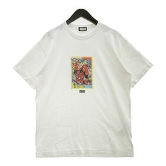 KITH 키스 Marvel 마블 스파이더맨 T셔츠 컷소우 크루넥 캐릭터 맨즈 M사이즈 화이트 탑스 DM19215■