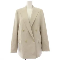 セオリーリュクス theory luxe 24AW SUAVE SAXONY DEBBY テーラードジャケット ダブル 38 アイボリー 03-4304141 /TKのサムネイル