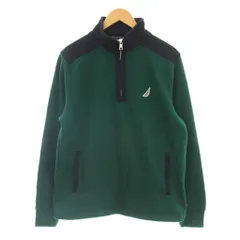 ノーティカ NAUTICA ジャケット 上着 M 緑色 グリーン 長袖 ハーフジップ スタンドカラー /LPのサムネイル