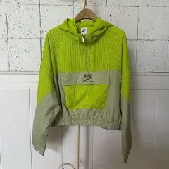 ウィメンズXL NIKE ハーフジップ ウィンドブレーカーのサムネイル