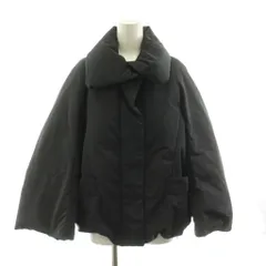 ユニクロ UNIQLO +J 24AW ハイブリッドダウンジャケット ビッグカラー ジップアップ S 黒 ブラック 478262 /KUのサムネイル