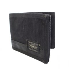 PORTER 二つ折り財布 ブラック dill - メルカリ