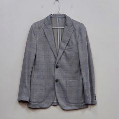 TETSU s.p.a.カノニコ テーラードジャケット グレー 44 秋冬 - メルカリ