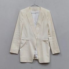 HELMUT LANG テーラードジャケット ホワイト サイズ4 - メルカリ