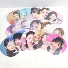 【小牧店】一部未開封あり　TWICE　NAYEON　ナヨン　うちわ  15本 おまとめセット 【I353-5533】