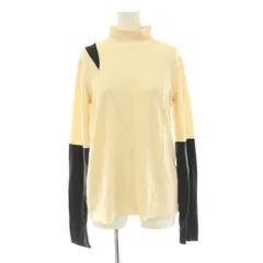 アウラアイラ AULA AILA Tシャツ ブラッシュドライニングメロウリブインナー カットソー 長袖 0 アイボリー チャコール /HK ■OSのサムネイル