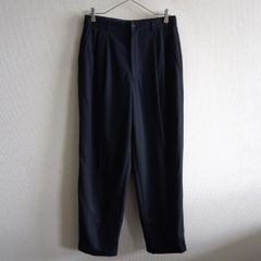 50s 60s ウールギャバジン スラックス ネイビー - メルカリ