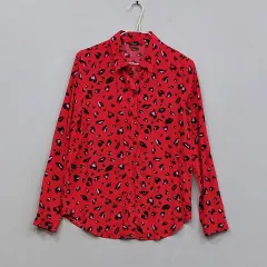 GUESS(ゲス) レディース 85 ブラウス 春 秋 レッド 71445のサムネイル