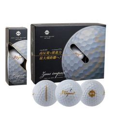 <Na> 1 dozen (12 balls) Kasco Zeus Impact 3 high-rebound golf balls (non-conforming balls)