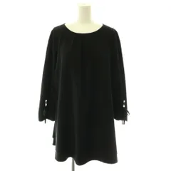 トゥービーシック TO BE CHIC パール付き チュニックワンピース ミニ 42 ブラック /ES ■OSのサムネイル