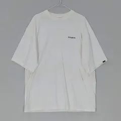 COVERNAT メンズ半袖ラウンドTシャツ 2021 春夏 白 00349のサムネイル