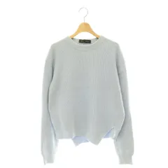 プロエンザスクーラー PROENZA SCHOULER ニット セーター カシミヤ混 S スモークブルー /ES ■OSのサムネイル