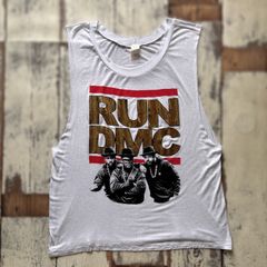 値下げ！！RUN DMC 古着 anvil XL 白 - メルカリ
