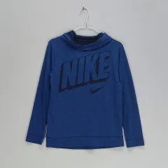 ナイキ レディース フード Tシャツ 春 秋 ネイビー 01339のサムネイル