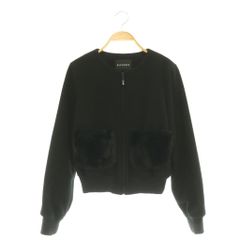美品✨ブレンヘイム ループヤーンVネックカーディガン ブラック ブレンヘイム ループヤーンVネックカーディガン ブラック - メルカリ