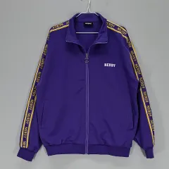 NERDY ノルディ メンズ105 ジャージ トラックジャケット 2021 春 秋 PURPLE パープル 03186のサムネイル