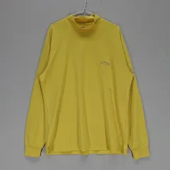 AI 90% Callaway キャロウェイ ゴルフ メンズ105 タートルネック Tシャツ 春 秋 イエロー 03176のサムネイル