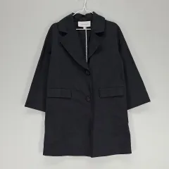 AI 90% Calvin Klein カルバ・ンクライン レディース95 コート 秋/冬 ブラック 64389のサムネイル
