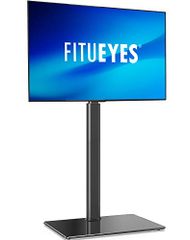★状態〇★ オーディオラック FITUEYES 強化ガラス 棚板 キャスター付き ☆状態〇☆ オーディオラック FITUEYES 強化ガラス 棚板 キャスター