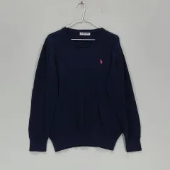 U.S. POLO ASSN. (U.S. ポロ アッスン) メンズ 110 ニットTシャツ 2020秋冬 ネイビー 01909