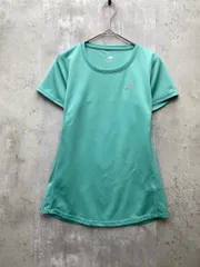 New Balance ニューバランス ランニング アクセレレート半袖 Tシャツ sizeM/グリーン ■◆ レディース