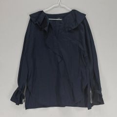 極美品 エーピーストゥディオ ワイドスリーブシャツ ブルー オーバー 