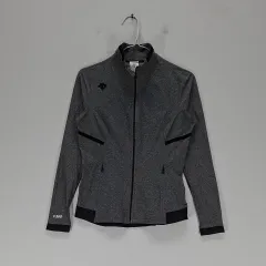 DESCENTE レディース 85 ジャージトラックジャケット 春 秋 チャコール 06141のサムネイル