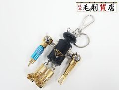 PRADA ロボット サフィアーノ キーホルダー リング チャーム - メルカリ