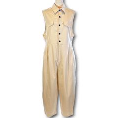 REHERSALL リハーズオール リネンフリンジベスト ハンドメイド