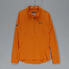 在庫商品 UNDER ARMOUR アンダーアーマー メンズ 90 ハーフジップTシャツ 春 秋 オレンジ 05823