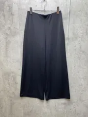 UNIQLO ユニクロ クレープジャージーストレート パンツ sizeL/ブラック ■◆ レディース