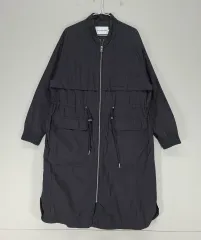 Calvin Klein カルバン・クライン AI 97% メンズ95 コート 春 秋 ブラック 06136のサムネイル
