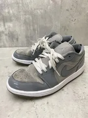 NIKE ナイキ AIR JORDAN 1 LOW SE MEDIUM スニーカー size26.0cm/グレー系 ■■ メンズ
