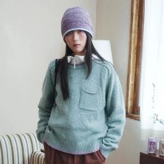 sunset カシミヤ入りボーダーロンt suguru 傑 深水光太 - メルカリ