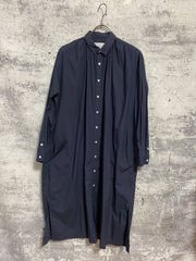 MHL. MARGARET HOWELL コットン 長袖 シャツ ワンピース - メルカリ