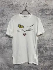 エルマンノシェルヴィーノ　ネコビジューTシャツのサムネイル