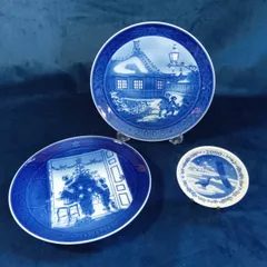 ロイヤルコペンハーゲン Royal Copenhagen 2005年版イヤープレート3枚セット プレート 260516-159のサムネイル