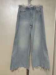 Whim Gazette ウィムガゼット ラインカーブデニムパンツ 日本製 38