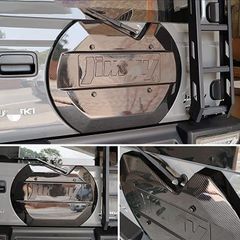 JB64ジムニー用JB64W刻印式スケルトン型燃料リッド - メルカリ