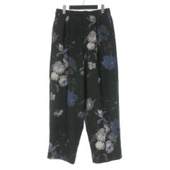 ラッドミュージシャン LAD MUSICIAN 18SS WOOL GABARDINE FLOWER 2TUCK