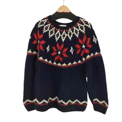 ジャンセン jantzen 韓国製 ノルディック クルーネックニット メンズ import：M のサムネイル