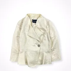 GIORGIO ARMANI / アーカイブ コットンシルクジャケット BORGO21製 参考定価：250,000程度 SIZE:42のサムネイル